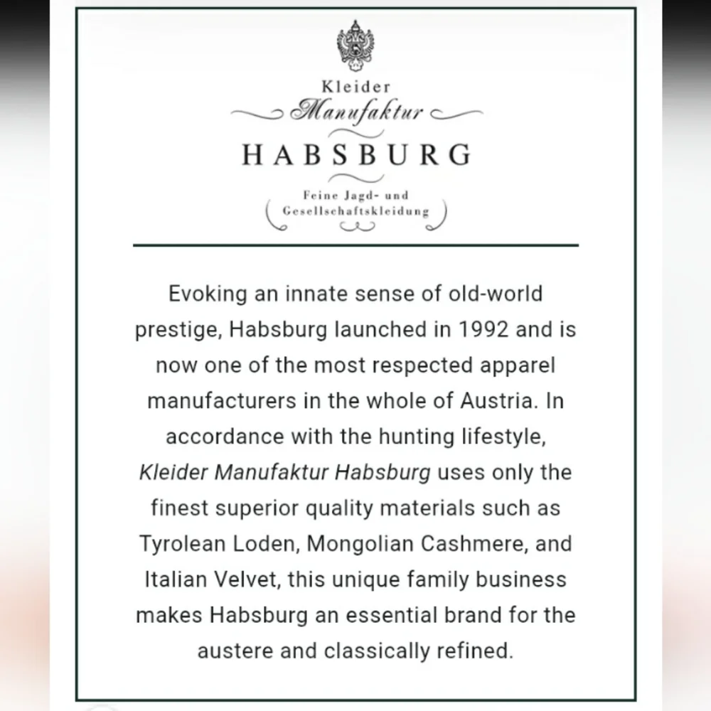 Habsburg 100% Wool Vintage Austrian Blazer Jacket Striped Silk Lining USA 6 Med - Picture 14 of 16